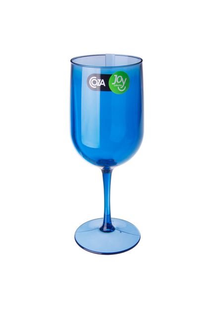 Taça Água/Vinho Coza Fun 380ml Azul - Marca Coza