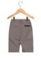 Bermuda Sarja Calvin Klein Kids Reta Lisa Infantil Bege - Marca Calvin Klein Kids