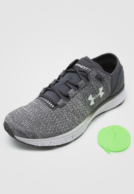 Tênis Under Armour Charged Bandit 3 M Cinza - Marca Under Armour