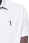 Camisa Polo Aleatory Reta Logo Branca - Marca Aleatory