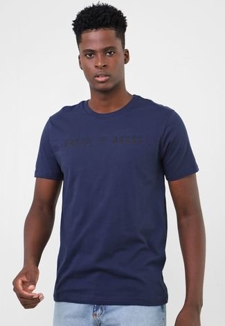 Camiseta Azul Marinho Guess? Jeans (Guess)