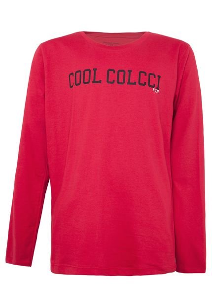 Camiseta Colcci Fun Cool Infantil Vermelho - Marca Colcci Fun
