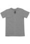 Camiseta Blunt Menino Frontal Cinza - Marca Blunt