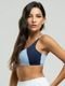 Top Feminino Alcinha Fitness Tecido Proteção Uv 50  RB Moda Azul Claro - Marca Vicbela