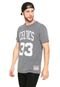 Camiseta Mitchell & Ness Celtics Cinza - Marca Mitchell & Ness