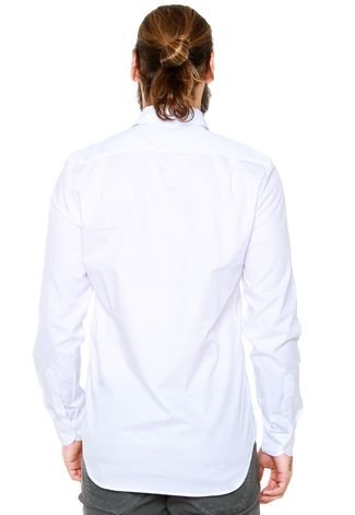 Camisa Lacoste Dobby Branca