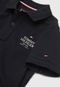 Camisa Manga Curta Tommy Hilfiger Kids Polo Preta - Marca Tommy Hilfiger Kids