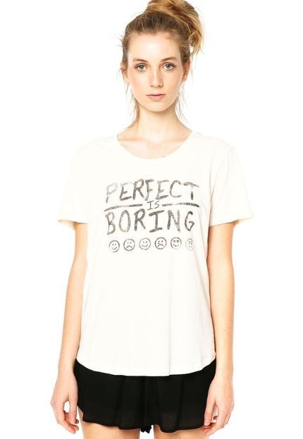 Camiseta Sommer Style Off-White - Marca Sommer