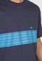 Camiseta Quiksilver Stripped Azul - Marca Quiksilver