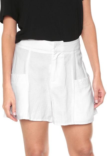 Short Forum Solto Liso Branco - Marca Forum