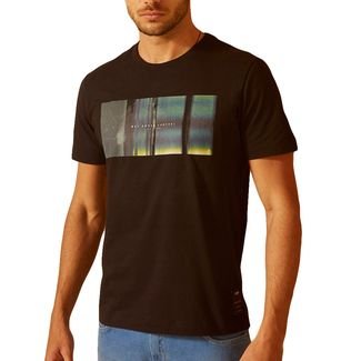 Camiseta Forum Slim Preto Masculino - Compre Agora