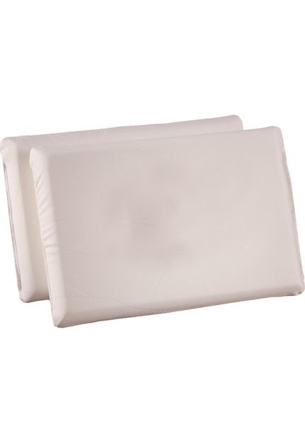 Travesseiro Espuma 60X40X10 Hiper Soft Branco Kappesberg - Marca Kappesberg