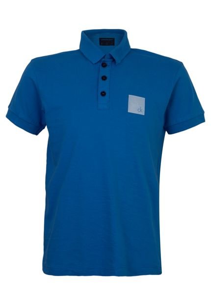 Camisa Polo Calvin Klein Kids Azul - Marca Calvin Klein Kids