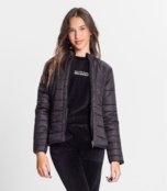 Jaqueta Puffer Juvenil Feminina Minty Preto - Marca MINTY