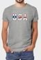 Camiseta Masculina Cinza USA Algodão Premium Benellys - Marca Benellys