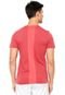 Camiseta Asics Training Stripe SS Tee Vermelha - Marca Asics