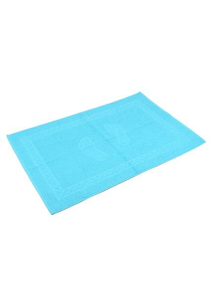 Toalha de Piso Teka Pezinho 50x70cm Azul - Marca Teka