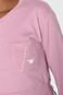 Camiseta Cropped Hang Loose Long Rosa - Marca Hang Loose