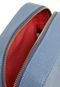 Bolsa Dummond Shoulder Pequena Soft Rocher Azul - Marca Dumond