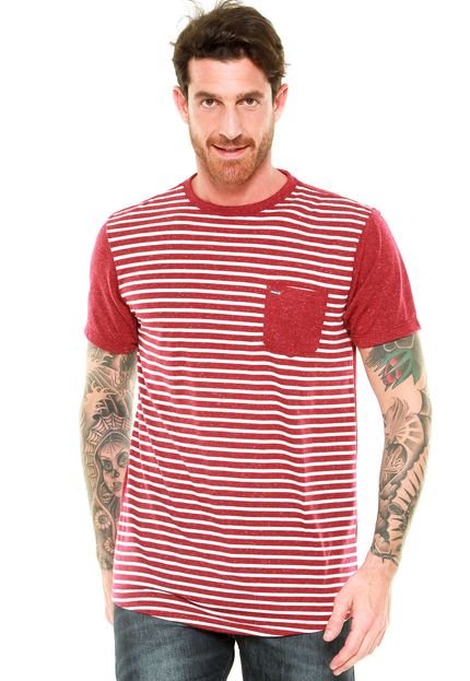 Camiseta Hurley Lock Vermelha - Marca Hurley