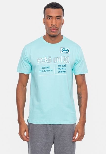 Camiseta Ecko Estampada Verde - Marca Ecko