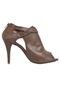 Ankle Boot DAFITI SHOES Marrom - Marca DAFITI SHOES