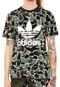 Camiseta adidas Originals Camo Trefoil Verde - Marca adidas Originals