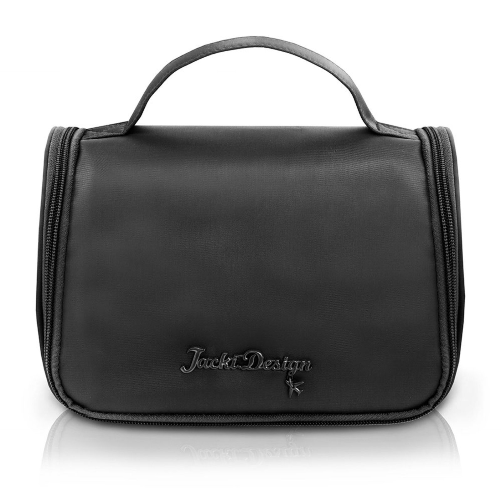 Necessaire de Viagem c/ Gancho - Premium Preto - Marca Jacki Design