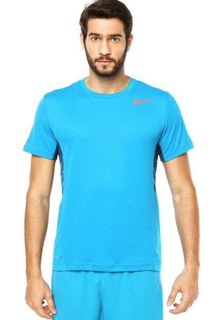 Camiseta Nike Vapor Dri-Fit Azul - Marca Nike