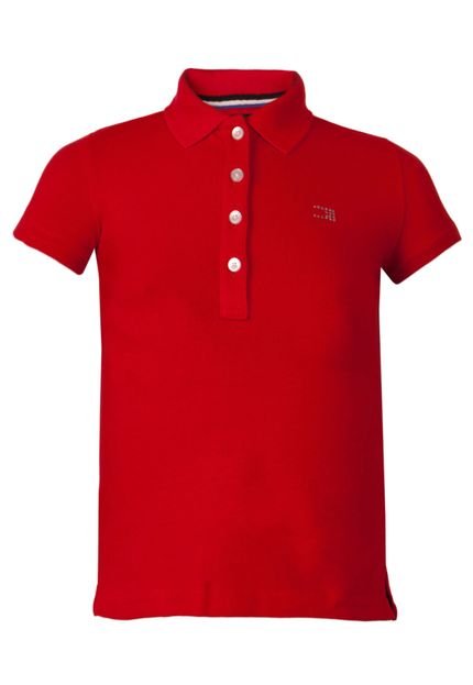 Camisa Polo Tommy Hilfiger Hotfix Vermelha - Marca Tommy Hilfiger