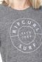 Camiseta Rip Curl Compass Cinza - Marca Rip Curl