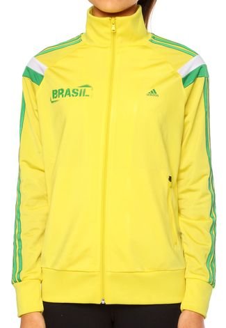 Jaqueta adidas Anthem WC14 Bra W Amarela - Compre Agora