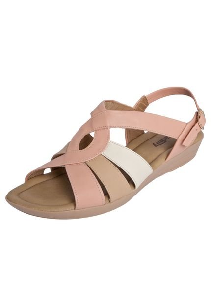 Rasteira Piccadilly Style Nude - Marca Piccadilly