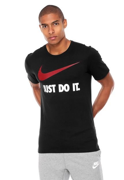 Camiseta Nike Sportswear Tee Ddi Swoosh Preta - Marca Nike Sportswear