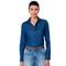 Camisa Jeans Dudalina Slim In24 Azul Escuro Feminino - Marca Dudalina