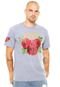 Camiseta Blunt In Roses Cinza - Marca Blunt