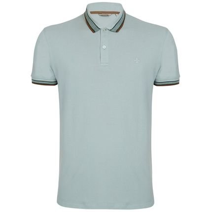 Camisa Polo Dudalina Binada In24 Verde Claro Masculino - Marca Dudalina