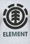 Moletom Fechado Element Icon Cinza/Preto - Marca Element