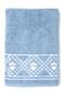 Toalha de Banho Karsten Allegra Melinda 67x135cm Azul - Marca Karsten