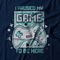 Camiseta Feminina Paused My Game - Azul Marinho - Marca Studio Geek 