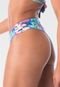 Calcinha Summer Soul Fio Duplo Cintura Baixa Floral Azul - Marca Summer Soul