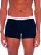 Cueca Tommy Hilfiger Cotton Stretch Trunk Azul Claro Marinho e Grafite Pack 3UN - Marca Tommy Hilfiger