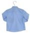 Camisa Tommy Hilfiger Bordada Infantil Azul - Marca Tommy Hilfiger