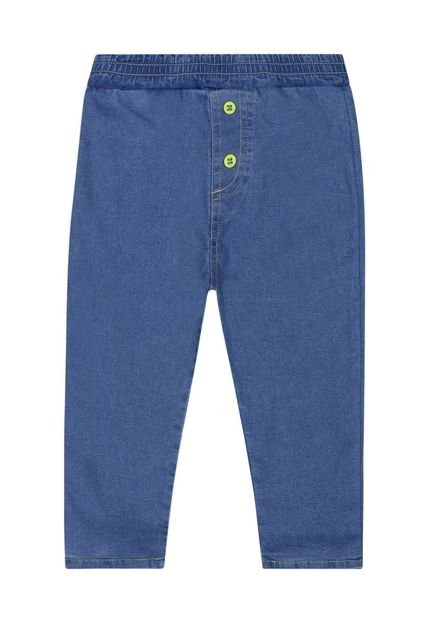 Calça Jeans para Bebê Menino Quimby Azul - Marca Quimby