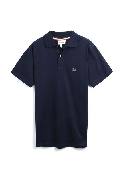 Camiseta Polo Lacoste Kids Menino Azul Marinho - Marca Lacoste Kids