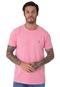 Camiseta Masculina Stone Washad Coroa Rosa - Marca Opera Rock