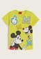 Camiseta Infantil Kamylus Mickey Mouse Verde - Marca Kamylus