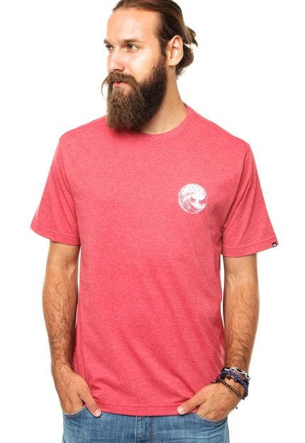 Camiseta Quiksilver Fusion Vermelha - Marca Quiksilver