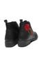 Bota DAFITI SHOES Bordado Preta - Marca DAFITI SHOES