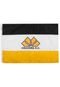Bandeira Licenciados Futebol Criciúma 3 panos (192x135) Branca/Amarela - Marca Licenciados Futebol